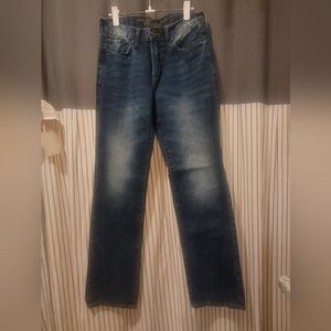 American Eagle Original Straight Jeans Blue Denim Men’s 30x36 Cotton Classic